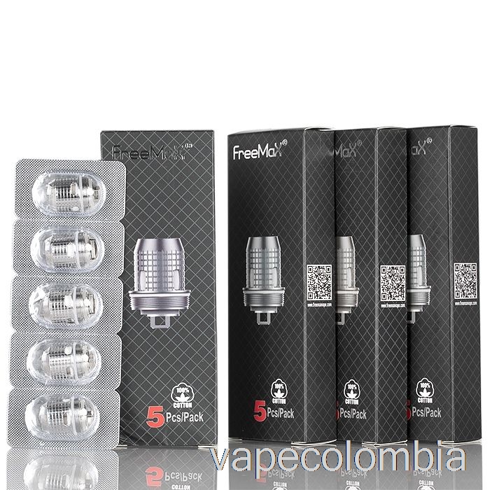 Kit Completo De Vapeo Freemax Fireluke M / Tx Bobinas De Repuesto De Malla 0.12ohm Tx1 Ss316l Bobinas De Malla